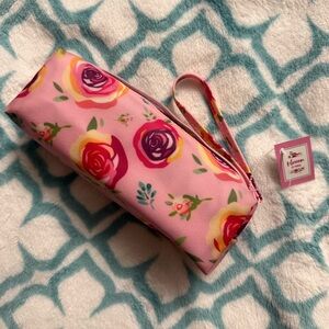 Floral Pink Pencil Case/Pouch